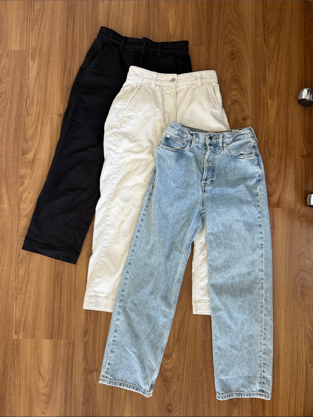 Everlane Size 0 and 26 3-Pant Bundle! Message To Buy One